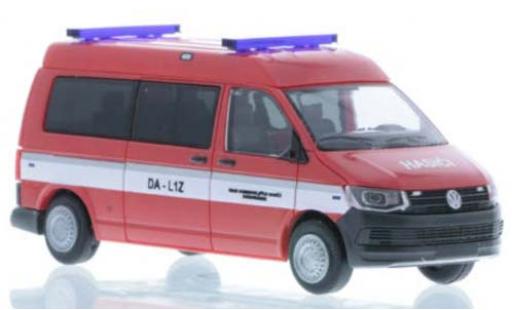 Volkswagen T6 1/87 Rietze Bus Hasici (CZ) Feuerwehr coche miniatura