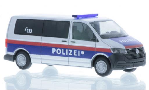 Volkswagen T6 1/87 Rietze Bus Polizei (AT) coche miniatura