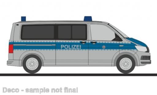 Volkswagen T6 1/87 Rietze Bus Polizei Nordrhein-Westfalen 1:87 coche miniatura