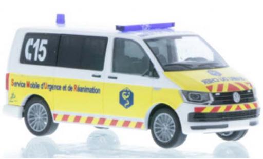 Volkswagen T6 1/87 Rietze Bus Samu du Cher (F) coche miniatura