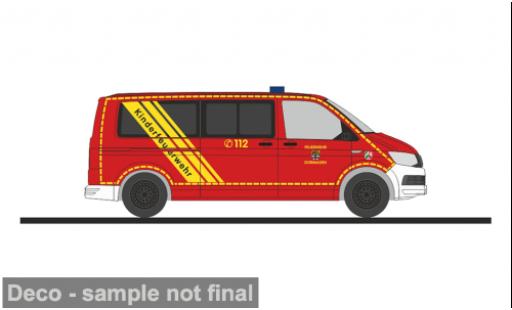 Volkswagen T6 1/87 Rietze Feuerwehr Dormagen 1:87 coche miniatura