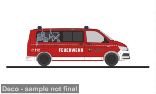 Volkswagen T6 1/87 Rietze Feuerwehr Gifhorn 1:87 coche miniatura