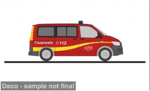 Volkswagen T6 1/87 Rietze FW Hansestadt Wismar 1:87 coche miniatura