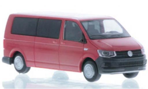 Coche miniatura Volkswagen T6 1/87 Rietze LR Bus FD rojo Volkswagen T6 1/87 Rietze LR Bus FD rojo coche miniatura