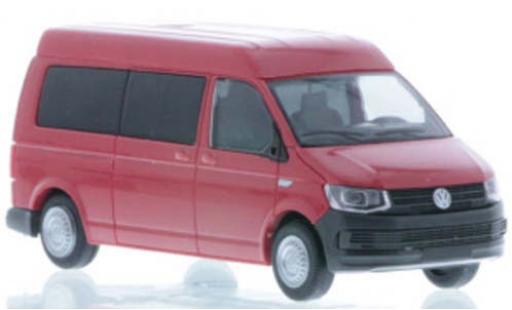 Coche miniatura Volkswagen T6 1/87 Rietze LR Bus MD rojo Volkswagen T6 1/87 Rietze LR Bus MD rojo coche miniatura