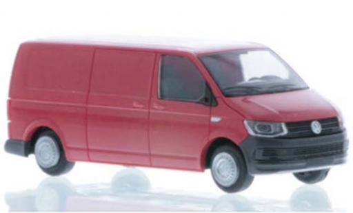 Coche miniatura Volkswagen T6 1/87 Rietze LR Kasten FD rojo Volkswagen T6 1/87 Rietze LR Kasten FD rojo coche miniatura