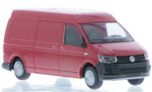 Coche miniatura Volkswagen T6 1/87 Rietze LR Kasten MD rojo Volkswagen T6 1/87 Rietze LR Kasten MD rojo coche miniatura