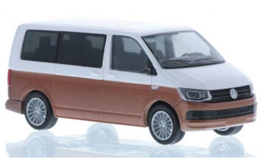 Volkswagen T6 1/87 Rietze blanco/bronze court- empattement coche miniatura
