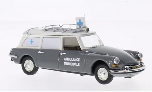 Coche miniatura Citroen DS 1/43 Rio 19 Break gris/beige Ambulance Municipale 1962 Citroen DS 1/43 Rio 19 Break gris/beige Ambulance Municipale 1962 coche miniatura