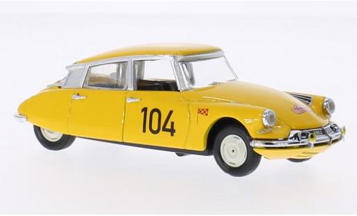 Coche miniatura Citroen DS 1/43 Rio 19 No.104 Rallye Monte-Carlo 1962 Maurel/Courbe Citroen DS 1/43 Rio 19 No.104 Rallye Monte-Carlo 1962 Maurel/Courbe coche miniatura