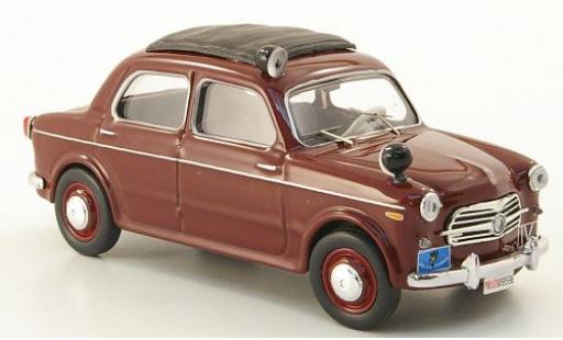 Fiat 1100 1/43 Rio rojo 1957 Polizia (I) coche miniatura