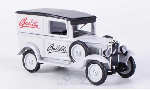 Fiat Balilla 1/43 Rio Kasten 1935 Werbefahrzeug mit Plakatwand und Figur coche miniatura
