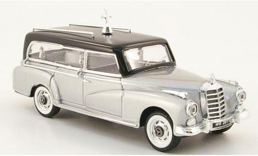 Coche miniatura Mercedes 300 1/43 Rio D gris/negro 1960 Corbillard Mercedes 300 1/43 Rio D gris/negro 1960 Corbillard coche miniatura
