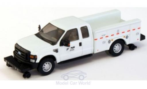 Ford F-350 1/87 River Point XLT Super Cab Hi Rail Utility Truck NS - Norfolk Southern 2008 coche miniatura