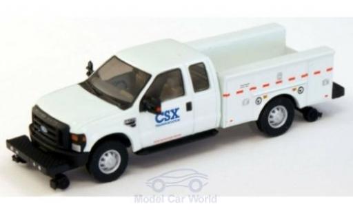 Ford F-350 1/87 River Point XLT Super Cab Utility Hi-Rail Truck CSX 2008 coche miniatura