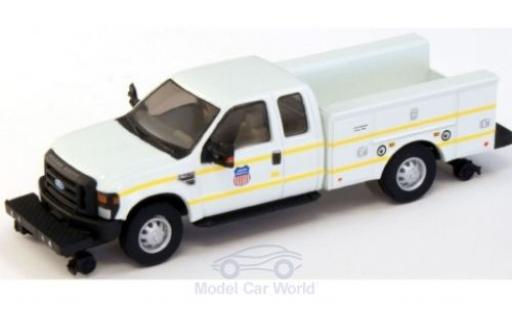 Ford F-350 1/87 River Point XLT Super Cab Utility Hi-Rail Truck Union Pacific 2008 coche miniatura