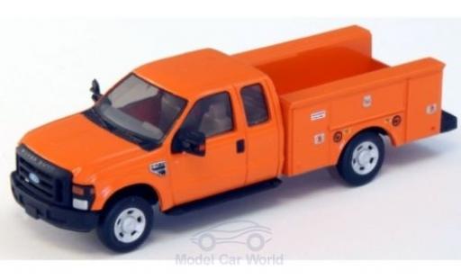 Coche miniatura Ford F-350 1/87 River Point XLT Super Cab Utility Truck naranja 2008 Ford F-350 1/87 River Point XLT Super Cab Utility Truck naranja 2008 coche miniatura