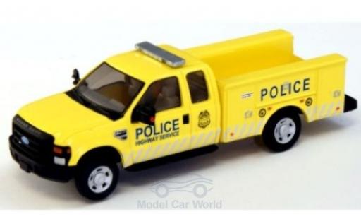Coche miniatura Ford F-350 1/87 River Point XLT Super Cab Utility Truck Police Highway Service 2008 Ford F-350 1/87 River Point XLT Super Cab Utility Truck Police Highway Service 2008 coche miniatura