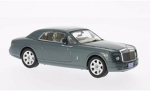 Rolls Royce Phantom Coupe 1/43 IXO gris-verde 2008 coche miniatura