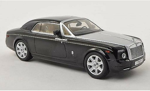 Rolls Royce Phantom Coupe 1/43 Kyosho negro/gris LHD coche miniatura