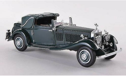 Rolls Royce Phantom 1934 1/43 Neo II Owen Sedanca Coupe Gurney Nutting verde RHD coche miniatura