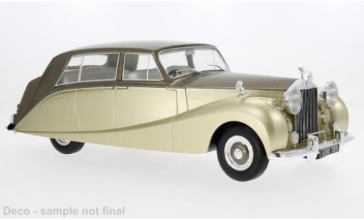Rolls Royce Silver Wraith 1/18 MCG Empress by Hooper braun/gold 1956 1:18 coche miniatura