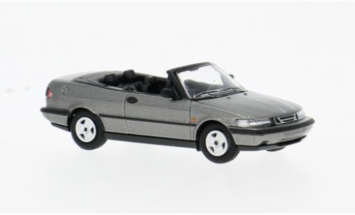 Saab 900 1/87 Minichamps Turbo 16S (Aero) Cabriolet grau 1987 1:87 coche miniatura