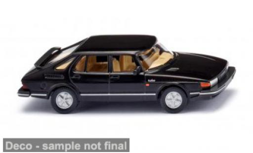 Saab 900 1/87 Wiking Turbo schwarz 1978 1:87 coche miniatura