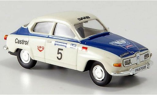 Saab 96 1000 Lakes Rally 1/87 Brekina Limusina No.5 coche miniatura