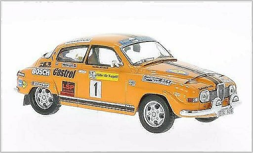 Saab 96 Rally Sweden 1/43 IXO V4 No.1 Suecia 1975 /H.Sylvan coche miniatura