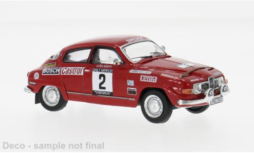 Saab 96 1/43 IXO V4 RAC Rally 1971 #2 S.Blomqvist/A.Hertz 1:43 coche miniatura