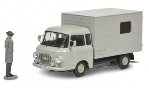 Coche miniatura Barkas B 1000 1/43 Schuco Kofferwagen gris avec figurine Barkas B 1000 1/43 Schuco Kofferwagen gris avec figurine coche miniatura