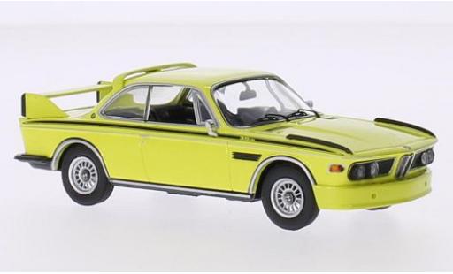 Bmw 3.0 1/43 Schuco (E9) CSL amarillo/Dekor coche miniatura