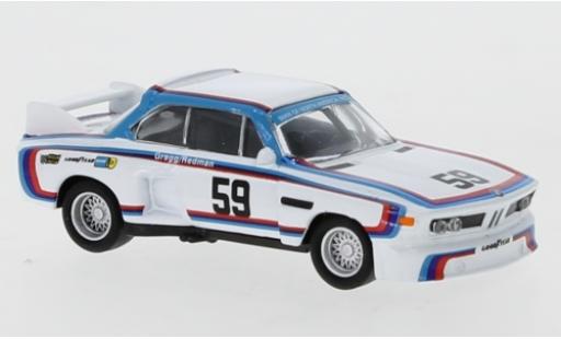 Coche miniatura Bmw 3.5 1/87 Schuco CSL (E9) No.59 of North America IMSA 24h Daytona P.Gregg/B.Redman Bmw 3.5 1/87 Schuco CSL (E9) No.59 of North America IMSA 24h Daytona P.Gregg/B.Redman coche miniatura