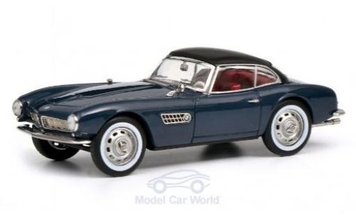 Bmw 507 1/43 Schuco gris/negro coche miniatura