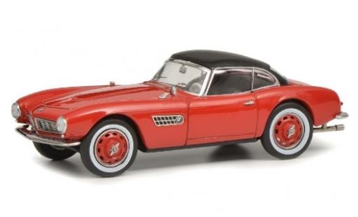 Bmw 507 1/43 Schuco rojo/negro coche miniatura