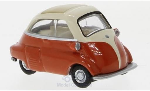 Coche miniatura Bmw Isetta 1/64 Schuco beige/naranja 1955 Bmw Isetta 1/64 Schuco beige/naranja 1955 coche miniatura