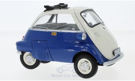 Coche miniatura Bmw Isetta 1/18 Schuco azul/beige Export Bmw Isetta 1/18 Schuco azul/beige Export coche miniatura