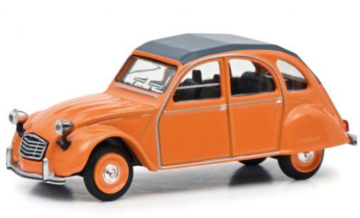 Coche miniatura Citroen 2CV 1/64 Schuco 2 CV naranja Paperbox Edition Citroen 2CV 1/64 Schuco 2 CV naranja Paperbox Edition coche miniatura
