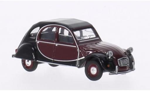 Coche miniatura Citroen 2CV 1/64 Schuco Charleston rojo/negro Citroen 2CV 1/64 Schuco Charleston rojo/negro coche miniatura