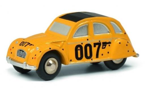 Coche miniatura Citroen 2CV 1/90 Schuco amarillo James Bond 007 Citroen 2CV 1/90 Schuco amarillo James Bond 007 coche miniatura