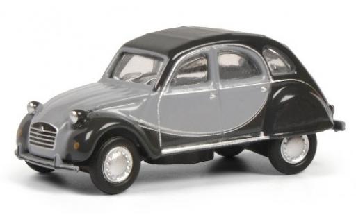 Coche miniatura Citroen 2CV 1/87 Schuco 6 Charleston matt-gris/gris Citroen 2CV 1/87 Schuco 6 Charleston matt-gris/gris coche miniatura