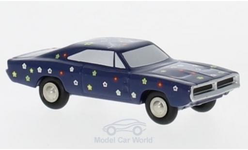 Coche miniatura Dodge Charger 1/90 Schuco azul/Dekor Happy Birthday 2019 Dodge Charger 1/90 Schuco azul/Dekor Happy Birthday 2019 coche miniatura