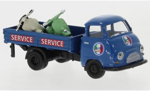 Coche miniatura Hanomag Kurier 1/87 Schuco Vespa Service mit 2 Vespas Hanomag Kurier 1/87 Schuco Vespa Service mit 2 Vespas coche miniatura