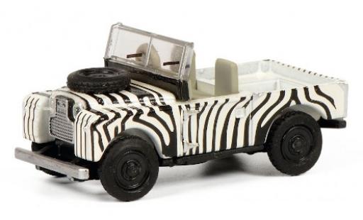 Coche miniatura Land Rover 88 1/87 Schuco blanco/negro RHD Land Rover 88 1/87 Schuco blanco/negro RHD coche miniatura