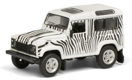 Coche miniatura Land Rover Defender 1/64 Schuco blanco/negro Safari  Land Rover Defender 1/64 Schuco blanco/negro Safari  coche miniatura