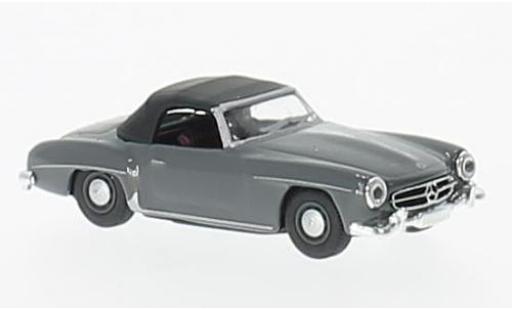Coche miniatura Mercedes 190 1/87 Schuco SL gris/negro Mercedes 190 1/87 Schuco SL gris/negro coche miniatura