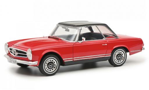 Coche miniatura Mercedes 280 1/18 Schuco SL (W113) rojo/negro 1963 mit Hardtop Mercedes 280 1/18 Schuco SL (W113) rojo/negro 1963 mit Hardtop coche miniatura
