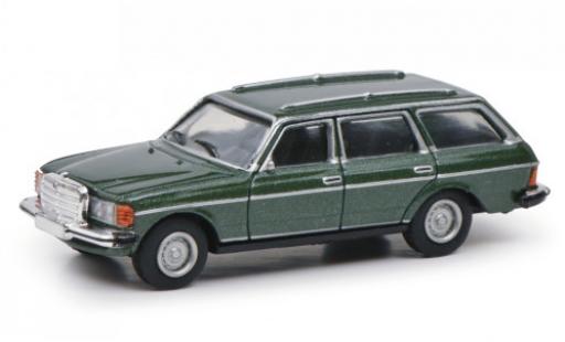 Coche miniatura Mercedes 280 1/87 Schuco TE (S123) metalico verde Mercedes 280 1/87 Schuco TE (S123) metalico verde coche miniatura