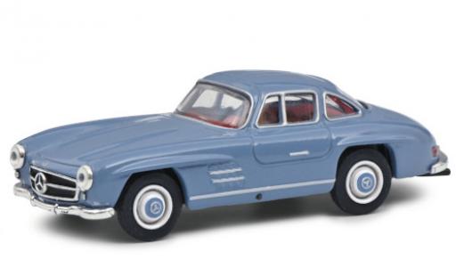 Coche miniatura Mercedes 300 1/64 Schuco SL azul 1954 Mercedes 300 1/64 Schuco SL azul 1954 coche miniatura